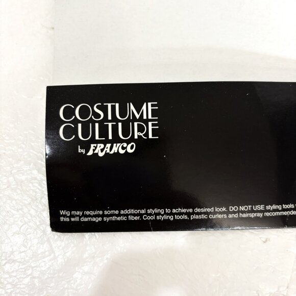 Flapper Roaring 20’s Wig with Sequin Headband Costume Culture by Franco NOS NWT - Picture 3 of 4